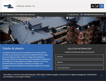 Tablet Screenshot of cubiertasalvarezguipuzcoa.com